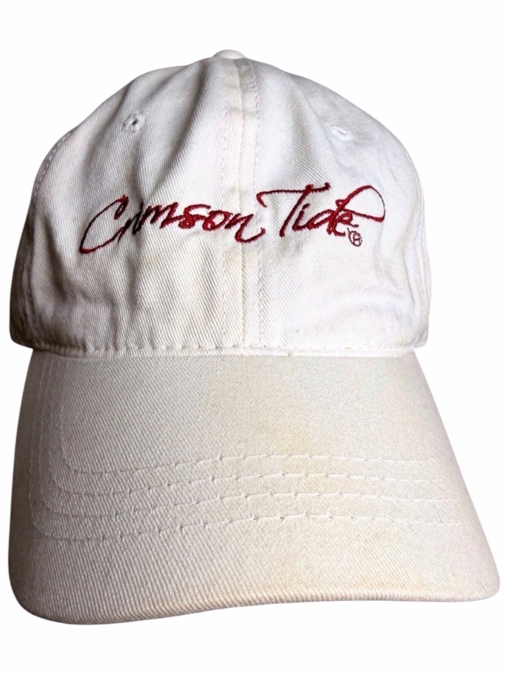 Vintage Alabama Crimson Tide NCAA Script Logo Adjustable Dad‎ Hat Cap